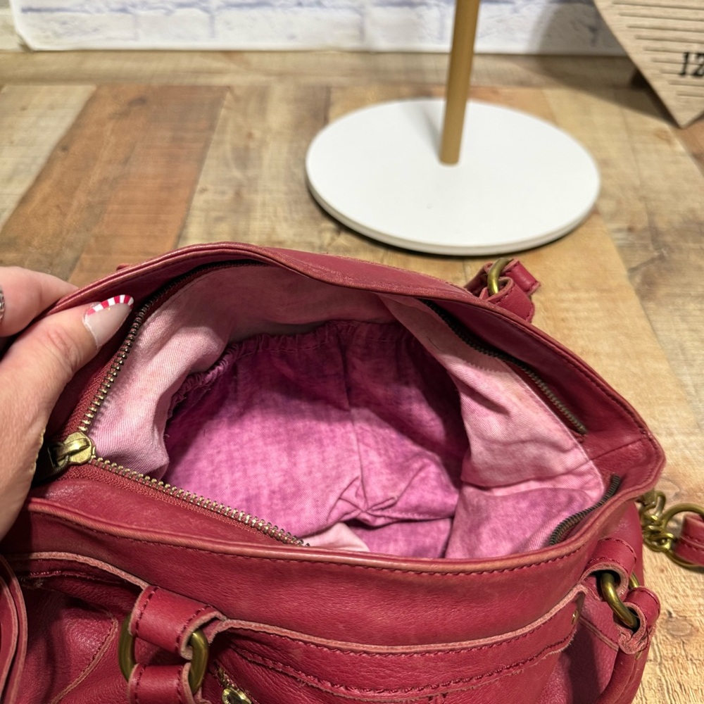 The Sak Tahoe Leather Satchel with Crossbody Strap - Picture 13 of 15